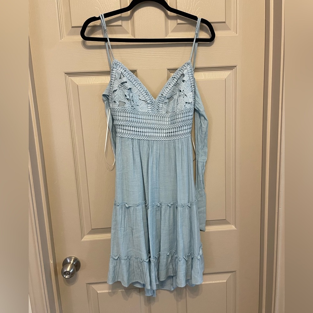 💙3 for $25💙 Blue boho beachy dress Papaya BNWT